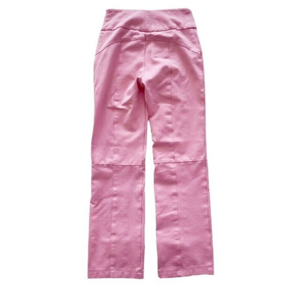 Dolls Kill I.AM.GIA  Carolina Pink Lace Up Pants Women's Sz XS - Picture 2 of 10